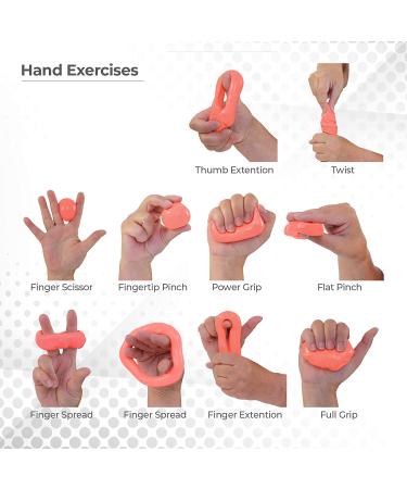 Sammons Preston Therapy Putty 4oz - Red Medium Soft | Hand Exerciser for Hand Rehabilitation & Grip Strength | Occupational Therapy Tool - Buy Online on GoSupps.com