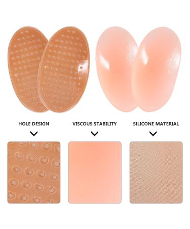 4 Pairs Non-Slip Silicone Shoulder Pads - Invisible Push-Up Bra Mat for Women - Comfortable & Textured Anti-Slip Design - Buy Online on GoSupps.com