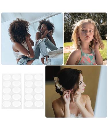 120 Sets Silicone Ear Protective Tape & Earring Support Pads - Invisible Ear Lifting Stabilizer for Comfort | International Shipping Available - Buy Online on GoSupps.com