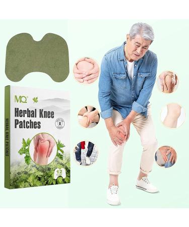 12PCS MQ Pain Relief Patches - Knee Pain Plasters with Wormwood Sticker for Neck/Knee/Muscle Joint Pain Relief - Buy Online on GoSupps.com