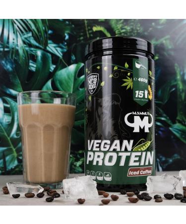 Mammut Nutrition Vegan Protein Powder - Iced Coffee Flavor - 460g | Plant-Based Protein for Energy & Recovery - Buy Online on GoSupps.com