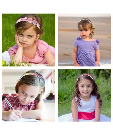 Comius Sharp 12-Piece Glitter Hair Accessories Set for Girls | Sequin Star Hair Bands & Multi-Color Headbands - Buy Online on GoSupps.com