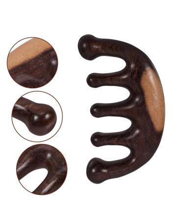 Beaupretty Wooden Massage Comb | Scalp Massager Tool for Healthy Hair - Buy Online on GoSupps.com