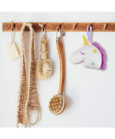 Unicorn Shower Brush & Bath Sponge - Loofah Soap Massager for Ultimate Body Scrub | International Shipping - Buy Online on GoSupps.com