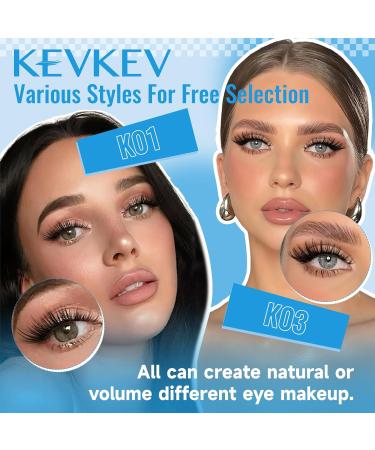 Lash Clusters 84 Pcs | DIY Cluster Eyelash Extensions | Thin Band & Soft | C-Mix (8-16mm) Cloudy - Buy Online on GoSupps.com