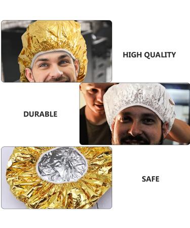 Beaupretty 20pcs Disposable Foil Caps for Deep Conditioning Heat Hair Steamer - 28cm Women's Bath Hoods - Buy Online on GoSupps.com