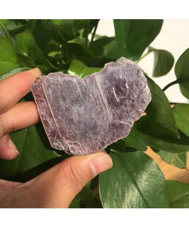 180-200g Natural lepidolite Crystal Slice Rough Purple mica Rock Hair cursor This Purple mica Decoration Reiki Stone ERTEYIN - Buy Online on GoSupps.com
