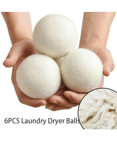 7cm Laundry Ball Hot Wool Dryer Balls Reusable Softener Laundry Home Washing Ball Wool Dryer Balls Washing Machine Accessories (3pcs/Set) - Buy Online on GoSupps.com