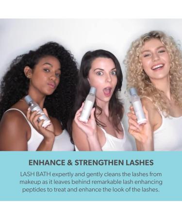 Serious Skincare Lash Bath & Conditioner - Oil-Free Makeup Remover with Peptides - 4 oz - Buy Online on GoSupps.com