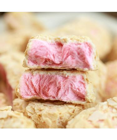 Freeze dried strawberry yogurt chunks 75g strawberry oatmeal crispy strawberry flavored milk oatmeal crispy packaged small snacks for leisure - Buy Online on GoSupps.com