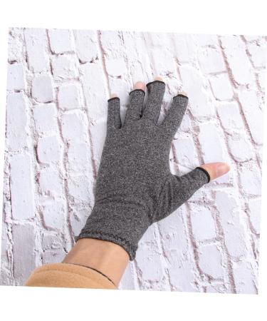 Gatuida 2 Pairs Safety Half-Finger Protective Gloves Anti-Slip & Durable | International Shipping - Buy Online on GoSupps.com