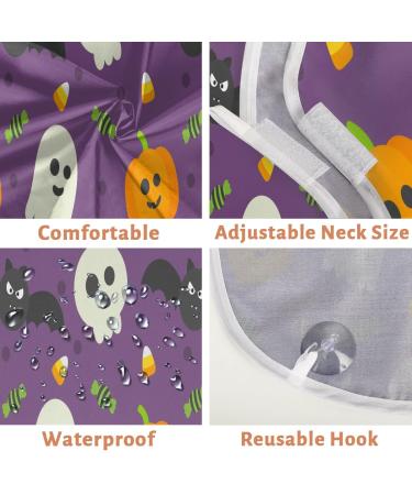 Buy Halloween Bat Spectre Beard Bib Apron - Non-Stick Waterproof Hair Catcher for Men | Perfect Grooming Gift - Buy Online on GoSupps.com