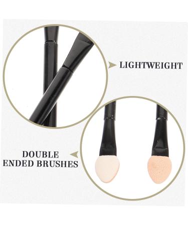 PLAFOPE 30pcs Disposable Eye Shadow Stick Eyeshadow Makeup Applicator Eyeshadow Blending Brush Tool Plastic - Buy Online on GoSupps.com