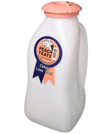 Peach Teats PT Nurser 82033 Hand Held Bottle  White