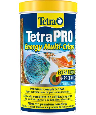 Tetra Pro Energy Multi-Crisps - Premium fish food with energy concentrate for increased vitality 500ml 110 g (Pack of 1) Single