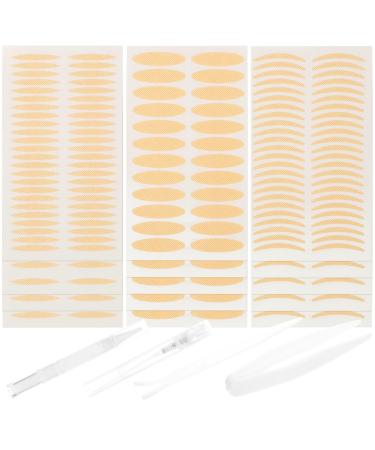 FRCOLOR 2 Sets Double Eyelid Sticker Set Hooded Eyelid Lifter Eyelid Lifter Strips Eyelid Stickers Eye Lift Tape for Droopy Lids Lifting Tape Girl Plastic Beauty Stickers No Trace