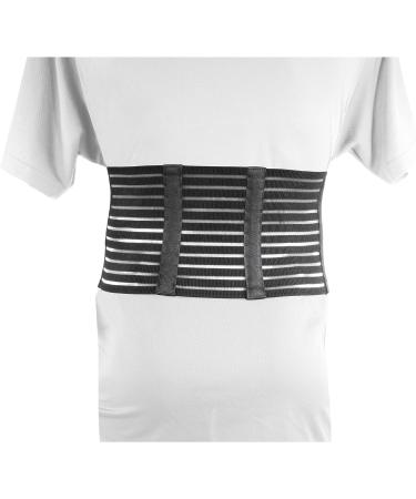 OTC 7-inch Lower Back Lightweight Compression Elastic Lumbosacral Support - Medium Black - Buy Online on GoSupps.com