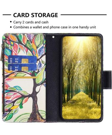 VQWQ Mobile Phone Case for Xiaomi Redmi Note 12 5G & Poco X5 - Protective Leather Zipper Map Case with Lanyard - Buy Online on GoSupps.com