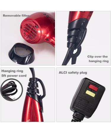 LURA Dual Voltage Travel Hair Dryer with Diffuser | Compact 1200W Blow Dryer for Women Men & Kids - International Shipping Available - Buy Online on GoSupps.com