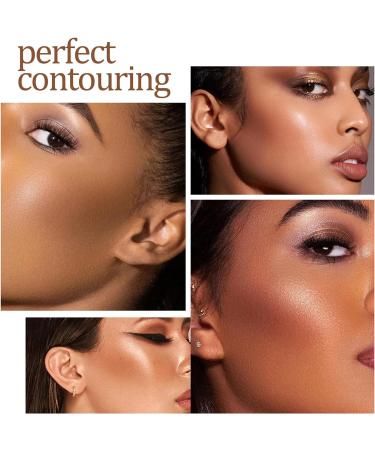 Grey Contour Stick with Cushion Applicator - Waterproof Liquid Bronzer Concealer for Smooth Natural Matte Finish - Shaded Gray, 1.00 ml (Pack of 1) - Buy Online on GoSupps.com