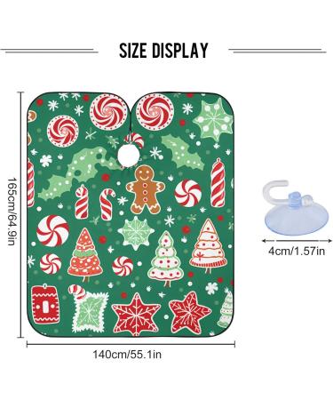 Waterproof Cheetah Barber Cape - Unisex Hair Cutting Bib - Perfect Christmas Gift for Men - Buy Online on GoSupps.com