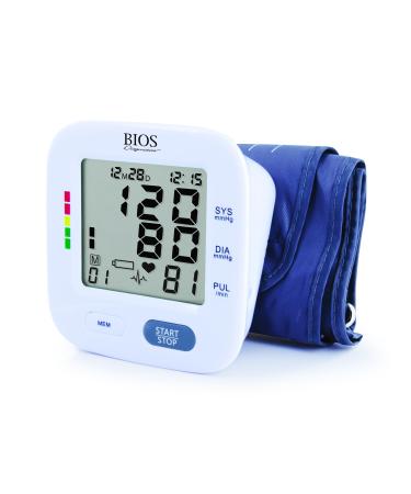 BIOS Diagnostics Blood Pressure Monitor #1 Canadian Blood Pressure Manufacturer* Detects Irregular Heartbeat Stores 30 readings BP Assesment Indicator BIOS Averaging Mode One Touch Operation