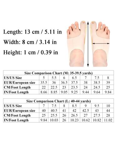 2 Pieces Hallux Valgus Rail Set - Adjustable Bunion Corrector for Daily Use | Nylon & Spandex 0.8mm Thickness Comfortable Toe Correction - Buy Online on GoSupps.com