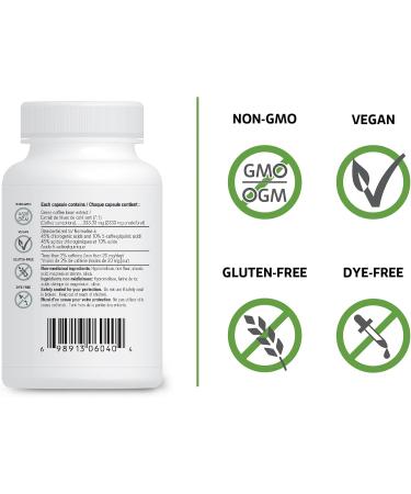 Herbal Magic Green Coffee Bean Extract Jitter-Free Supplement for Women & Men Vegetable Capsules Non-GMO - Buy Online on GoSupps.com