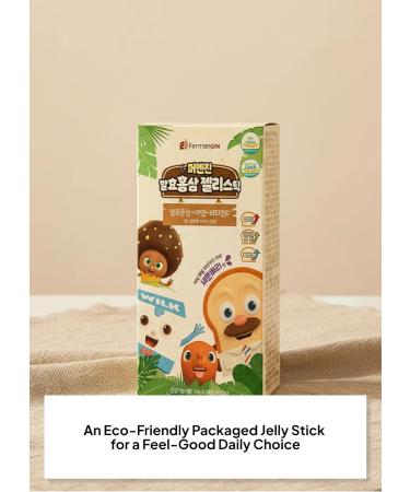 Korean Food Fermented Red Ginseng Jelly Stick Berry Flavor Jelly Stick 30 Sticks Total 15.9 oz (450g) - Buy Online on GoSupps.com