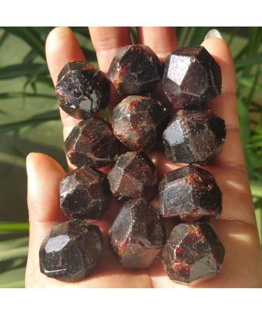 Natural Crystal Rough Natural Red Garnet Crystal Rough Stone Specimen - Buy Online on GoSupps.com