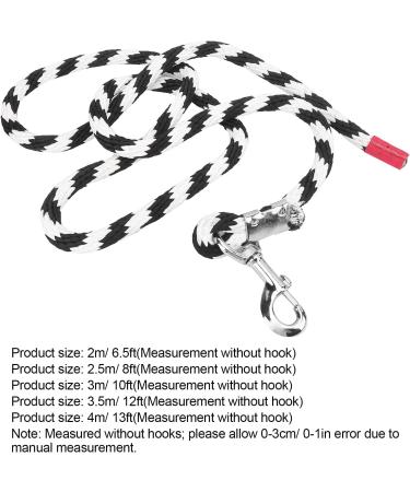 Pssopp Natural Twisted Cotton Rope Braid Yacht Natural Horse Lead Rope for Horse Large Dog Sheep(4m/13ft) - Buy Online on GoSupps.com