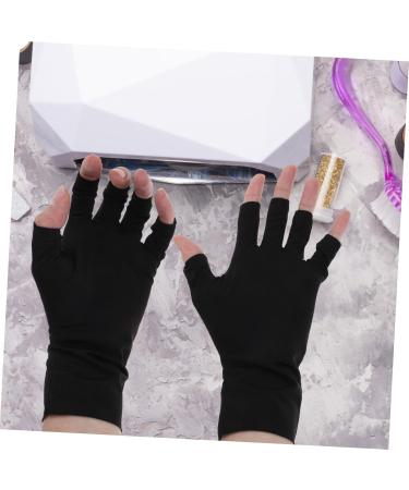 minkissy 2 Pairs Sun Gloves Pink Gloves Uv Protection Gloves for Nail Uv Protection Gloves for Manicure Nail Art Anti-uv Gloves Uv Nail Gloves Nylon Nail Supplies Thin Section 21x12x0.1cm As Shown - Buy Online on GoSupps.com