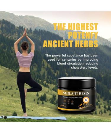 Wone Himalayan Shilajit resin Shilajit from the Himalayas purity gold 85+ trace elements increases energy and immunity 50 g glass with measuring spoon - Buy Online on GoSupps.com