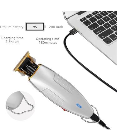Premium T-Shaped Hair Clippers for Men - Versatile Beard Trimmer with T-Blade for Outlining Dry-Shaving & Fading - Worldwide Shipping Available - Buy Online on GoSupps.com