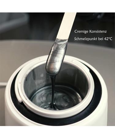 Dermawax Black Wax for Full Body Hair Removal - 500g | Brazilian Facial Bikini & More | Ideal for Men & Women - Buy Online on GoSupps.com