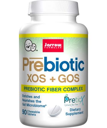 Jarrow Formulas XOS + GOS Prebiotic Chewable Tablets 90 Count - Buy Online on GoSupps.com