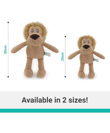 Tufflove Lion Small Tough Dog Toy for Small to Medium Dogs - Brown - Buy Online on GoSupps.com