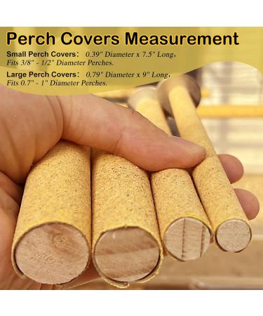S&X Sand Perch Covers for Birds - Large 3 Pack | Durable & Comfortable Perch Accessories - Buy Online on GoSupps.com