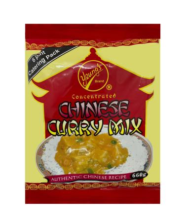 Trade Pack Yeungs Curry Sauce - 24 Portion Per Pack Value Catering Pack - 660g Per Pack