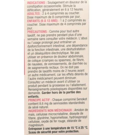 Senokot Natural Laxative 90 Count - Buy Online on GoSupps.com