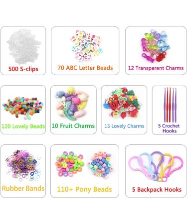 12800+ Rubber Bands Bracelet Kit | 28 Unique Colors | Loom Bracelet Craft Kit for Kids | Includes Accessories | Perfect Gift Set - Buy Online on GoSupps.com