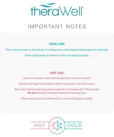 Therawell Lavender & Chamomile Clay Bead Body Wrap - Warming, Pack of 1, Pink - Buy Online on GoSupps.com