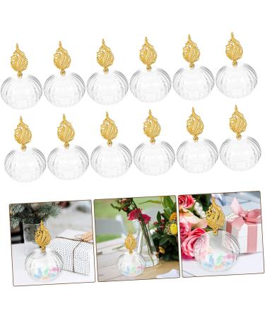 NUOBESTY 12pcs Box Candy Box Gold Decor Wedding Decor Party Favors for Adults Accessories Aldult Banquet 9.30X6.20X6.20CM Picture 2 - Buy Online on GoSupps.com