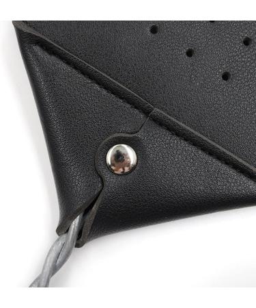 Leather Fly Swatter with Long Durable Metal Handle Indoor Outdoor Swatter Swatter Swatter Heavy Duty Swatter Large Leather for Flies Bees Black - Buy Online on GoSupps.com