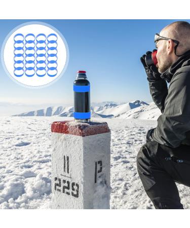 48 Pieces Silicone Straps & Sublimation Cup Holder Rings - Black & Blue - Perfect Accessories for Sublimation Cups - Buy Online on GoSupps.com