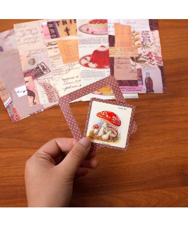 Aesthetic Scrapbook Kit (348pcs) - DIY Journaling Craft Gift with A6 Grid Notebook - Vintage Scrapbooking Supplies for Teens, Boys, Girls, Women - Buy Online on GoSupps.com