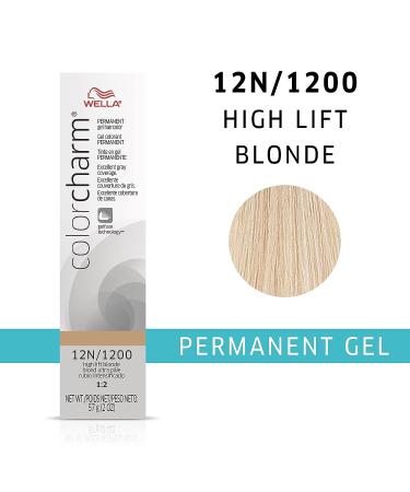 Wella Color Charm Gel Haircolor 12N High Lift Blonde - Gray Coverage with Gelfuse Technology - Buy Online on GoSupps.com