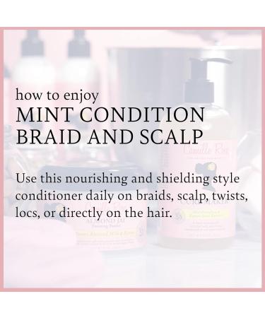 Camille Rose Mint Condition Braid + Scalp Spray - Hydrate & Relieve Dry Itchy Scalp with Aloe Vera & Sea Moss | International Shipping Available - Buy Online on GoSupps.com