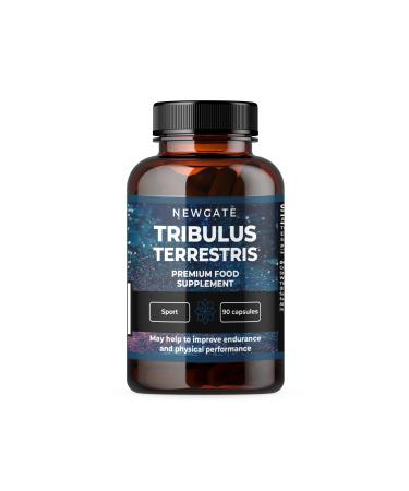Tribulus Terrestris Extract 90 High Strength Capsules - Strong Booster Supplements - Made in The UK - Halal