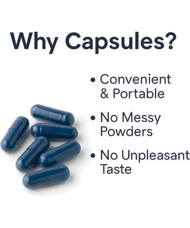 Blue Spirulina Capsules 500mg 240 Count Natural Antioxidant & Nutrient-Rich Superfood Supports Energy Vitality & Overall Wellness Vegan Non-GMO - Buy Online on GoSupps.com